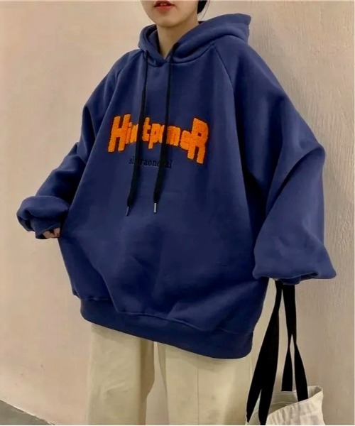 Burner（バーナー）の「【BURNER Recommend Select】パーカー カジュアル oku-tops-677707324215-23 U（パーカー・レディース・アイボリー/ネイビー/ピンク・M/L/XL）」の22枚目の写真