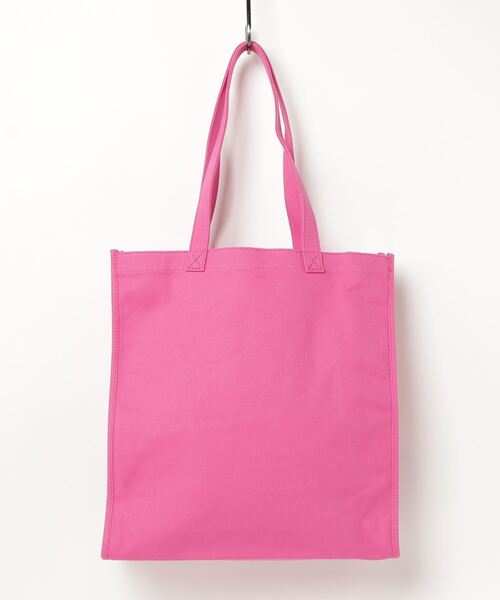 X-girl(エックスガール)の「X-girl NEW YORK CANVAS TOTE BAG(トートバッグ・レディース・ブラック/ピンク/ホワイト・ONE SIZE)」の11枚目の写真