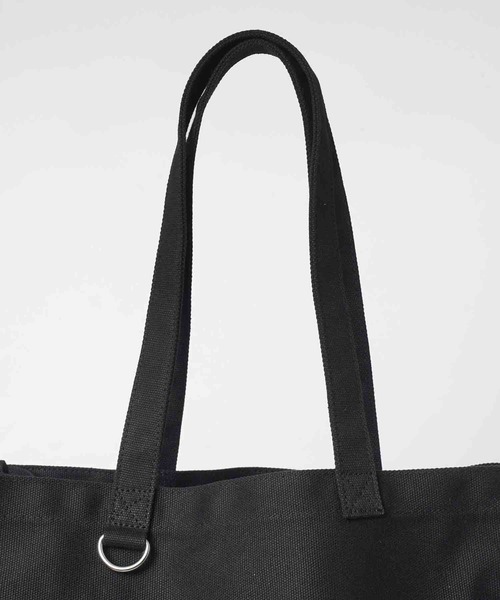 X-girl(エックスガール)の「X-girl NEW YORK CANVAS TOTE BAG(トートバッグ・レディース・ブラック/ピンク/ホワイト・ONE SIZE)」の9枚目の写真