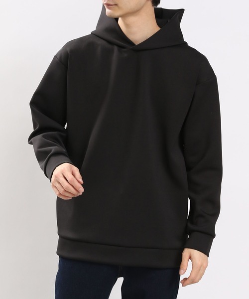 GLOBAL WORK Smile Seed Store（グローバルワーク スマイルシードストア）の「ダンボールスウェットパーカー（パーカー・メンズ・ホワイト系その他7/ネイビー/ブラック/ライトグレー・LARGE/SMALL/MEDIUM/X-LARGE）」の3枚目の写真