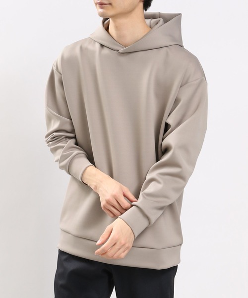 GLOBAL WORK Smile Seed Store（グローバルワーク スマイルシードストア）の「ダンボールスウェットパーカー（パーカー・メンズ・ホワイト系その他7/ネイビー/ブラック/ライトグレー・LARGE/SMALL/MEDIUM/X-LARGE）」の19枚目の写真