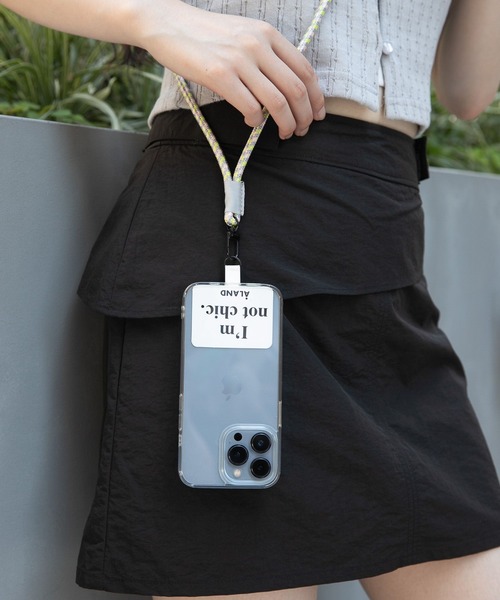 ALAND（エーランド）の「ALAND／スマホショルダー 2974718（スマホグッズ・レディース・ホワイト/ベージュ/グレー/ブラック/オフホワイト・FREE）」の11枚目の写真