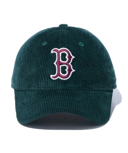 NEW ERA（ニューエラ）の「NEW ERA/ニューエラ キャップ 9TWENTY MLB Corduroy コーデュロイ ボストン・レッドソックス 13751046（キャップ・メンズ・ダークグリーン・FREE）」の3枚目の写真