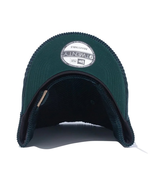 NEW ERA（ニューエラ）の「NEW ERA/ニューエラ キャップ 9TWENTY MLB Corduroy コーデュロイ ボストン・レッドソックス 13751046（キャップ・メンズ・ダークグリーン・FREE）」の6枚目の写真