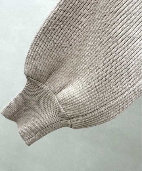 SpRay（スプレイ）の「カシュクールニット（ニット/セーター・レディース・ベージュ/ブルー/アイボリー/グレイッシュベージュ/ブラック/ピンク・FREE）」の19枚目の写真