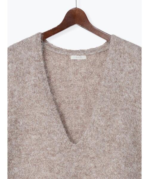 Te chichi(テチチ)の「起毛ロングベスト(ニット/セーター・レディース・グレー/モカ・F)」の20枚目の写真