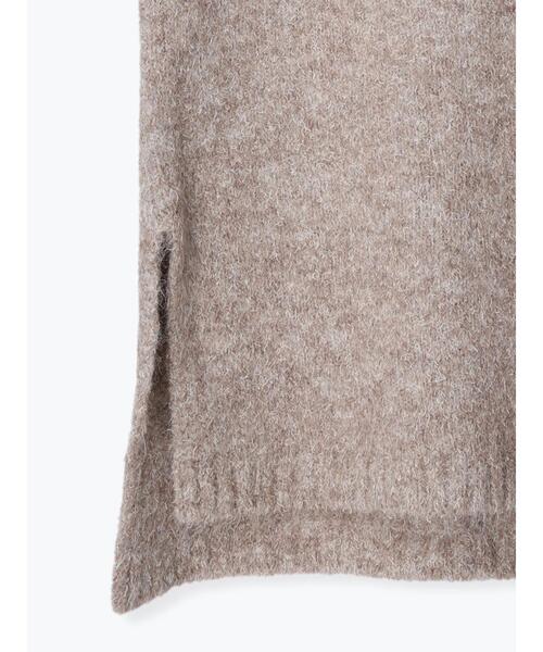 Te chichi(テチチ)の「起毛ロングベスト(ニット/セーター・レディース・グレー/モカ・F)」の18枚目の写真
