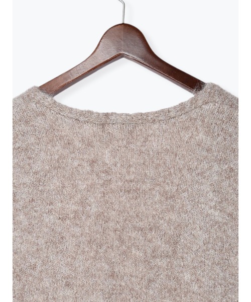 Te chichi(テチチ)の「起毛ロングベスト(ニット/セーター・レディース・グレー/モカ・F)」の8枚目の写真