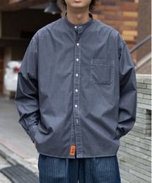 stand coller shirt/スタンドカラーシャツ/シャツ