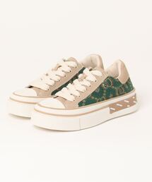 Burner | 【OKUOKU 0909】 レトロ柄　キャンバススニーカー(スニーカー)