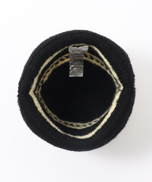 B.C STOCK（ベーセーストック）の「【SUBLIME/サブライム】別注 HANDKNIT HAT（ハット・メンズ・ネイビー/ブラック・FREE）」の7枚目の写真