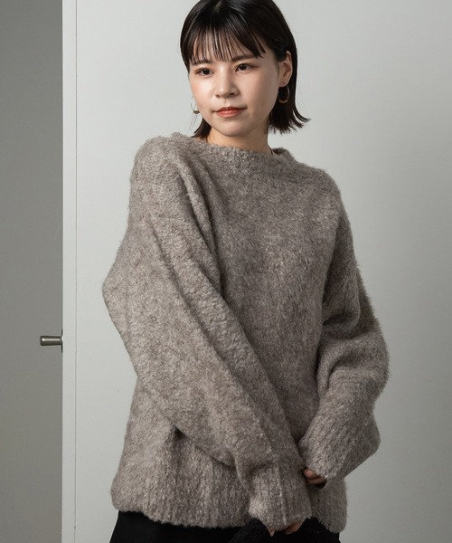 美品■BRIEFING ニット CREW NECK KNIT/L/グレー THE LIMITED EDITION スビンコットンニット グレー – ＋CLOTHET