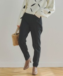 両面起毛センタープレスパンツ≪洗濯機で洗える≫