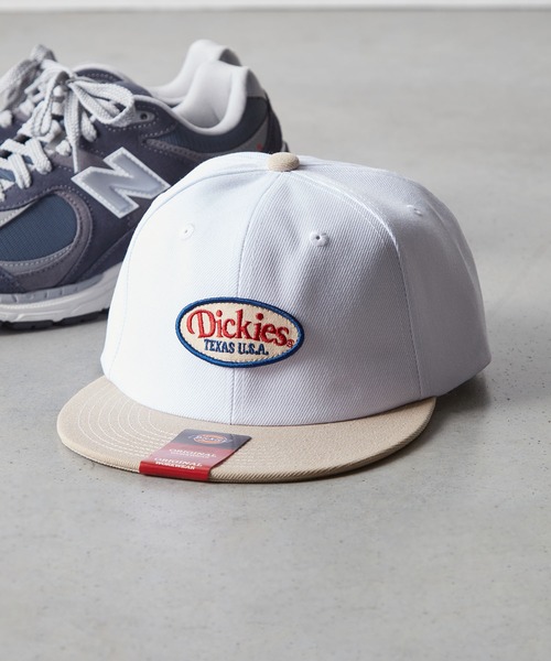 Dickies(ディッキーズ)の「【Dickies】EX 6PANEL BB CAP(キャップ・メンズ・サックスブルー/ホワイト/インディゴブルー/ブラック・FREE)」の1枚目の写真