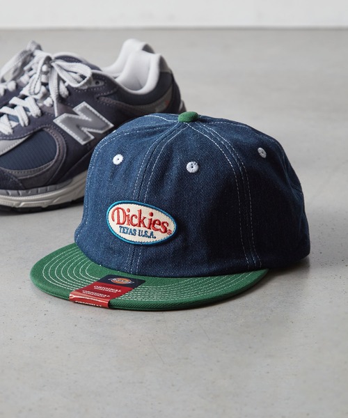Dickies(ディッキーズ)の「【Dickies】EX 6PANEL BB CAP(キャップ・メンズ・サックスブルー/ホワイト/インディゴブルー/ブラック・FREE)」の2枚目の写真
