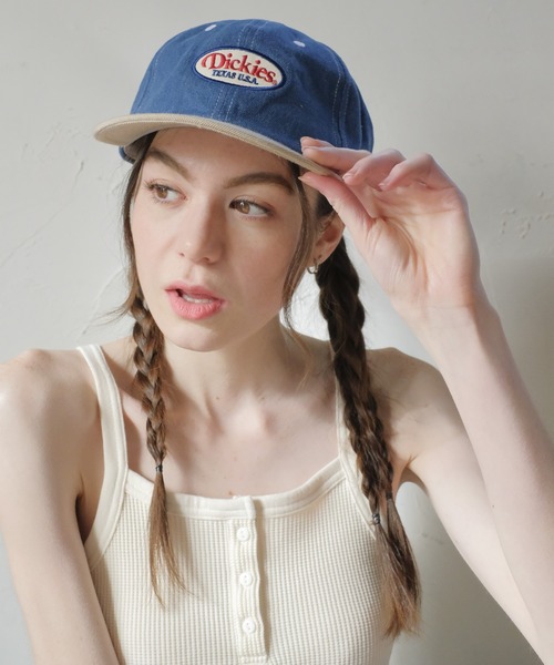 Dickies(ディッキーズ)の「【Dickies】EX 6PANEL BB CAP(キャップ・メンズ・サックスブルー/ホワイト/インディゴブルー/ブラック・FREE)」の7枚目の写真