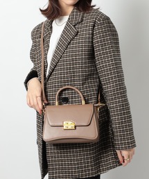 【MAISON BREEZE】PUレザー 2wayワンハンドルミニショルダー KNF049