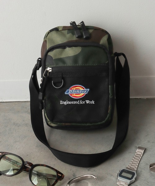 Dickies(ディッキーズ)の「【Dickies】EFW MESH PKT QK/ショルダーバッグ(ショルダーバッグ・メンズ・アーミー/グレー/ベージュ/ブラック・FREE)」の4枚目の写真