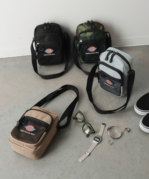 Dickies(ディッキーズ)の「【Dickies】EFW MESH PKT QK/ショルダーバッグ(ショルダーバッグ・メンズ・アーミー/グレー/ベージュ/ブラック・FREE)」の5枚目の写真