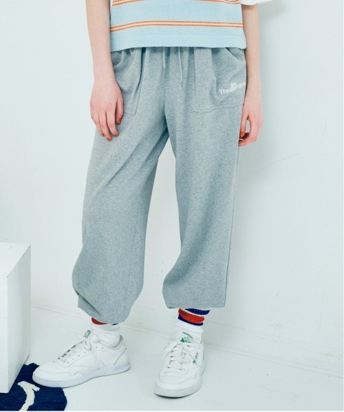 RNA（アールエヌエー）の「R4180 ヘビー天竺スウェットパンツ（スウェットパンツ・レディース・ネイビー/杢グレー/イエロー・MEDIUM）」の2枚目の写真