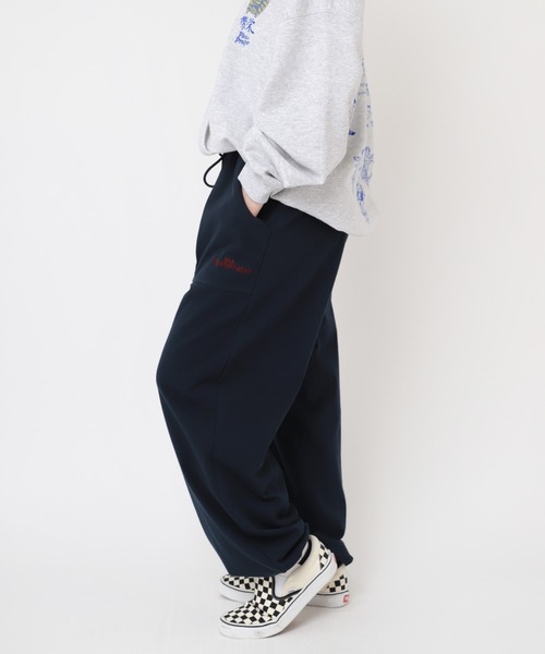 RNA（アールエヌエー）の「R4180 ヘビー天竺スウェットパンツ（スウェットパンツ・レディース・ネイビー/杢グレー/イエロー・MEDIUM）」の17枚目の写真