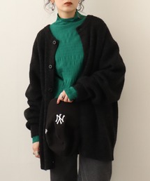 chiaro シャーリングニット