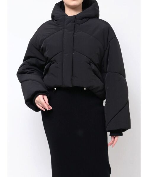 RESEXXY（リゼクシー）の「パファーブルゾン（ブルゾン・レディース・ブラック/ホワイト・FREE）」の17枚目の写真