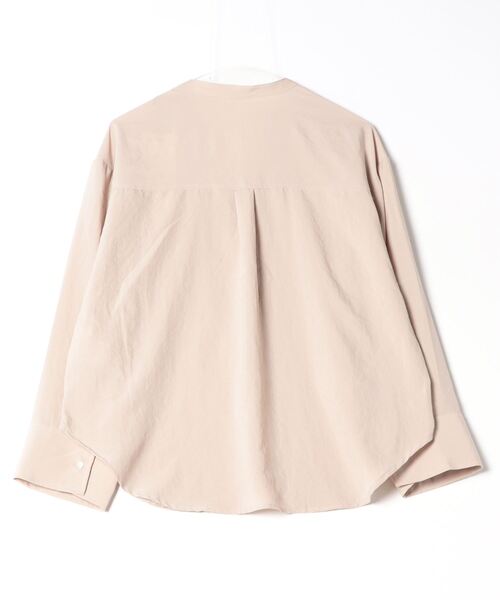 hunch(ハンチ)の「hunch レングス2WAYシャツ(シャツ/ブラウス・レディース・ブラック/ベージュ/オフホワイト/スモークピンク・FREE)」の5枚目の写真