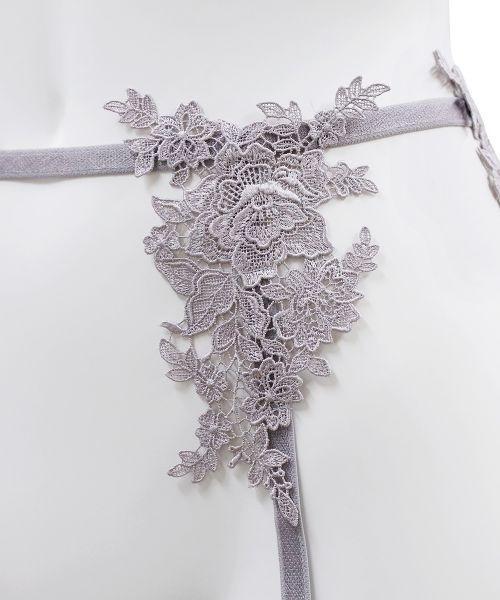 ANNEBRA（アンブラ）の「Romance モチーフレースガーターベルト（その他アンダーウェア/インナー・レディース・ライトパープル/ライトグリーン・F）」の8枚目の写真