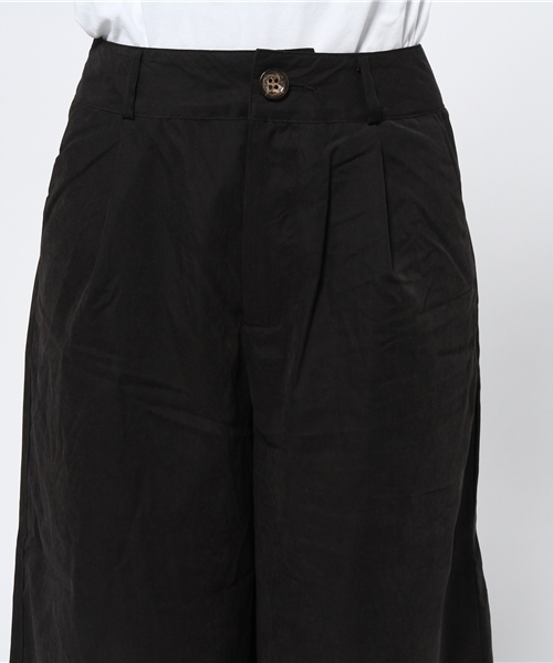 CIAOPANIC（チャオパニック）の「【Ciaopanic】　ピーチ起毛ガウチョパンツ（その他パンツ・レディース・ネイビー/ブラウン/ベージュ/カーキ/ブラック・MEDIUM/SMALL）」の10枚目の写真