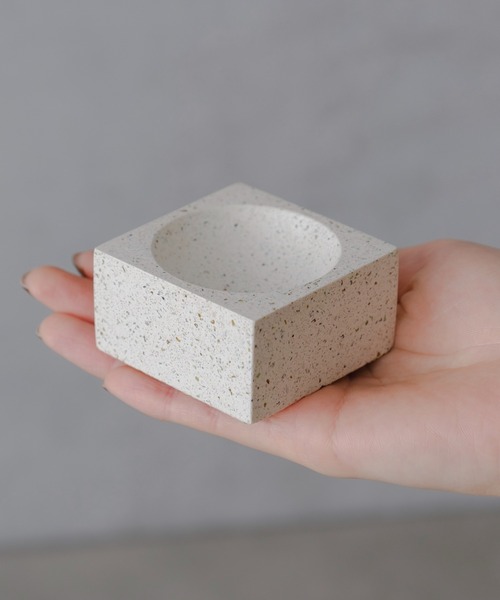 BIRTHDAY BAR（バースデイバー）の「【pretti.cool】Terrazzo インセンスホルダー スクエア（ルームフレグランス/お香・レディース・コバルトブルー/ライラック/ホワイト・フリー）」の7枚目の写真