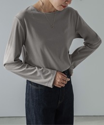 両面起毛Tシャツ