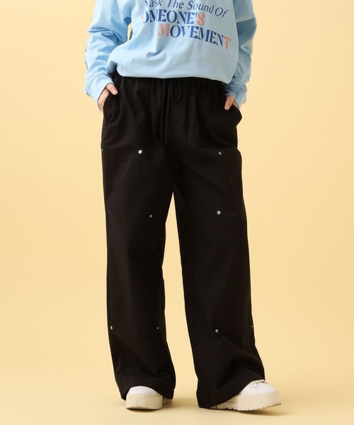 PBLIM（ページボーイリム）の「PBLIM/イージーペインターパンツ（その他パンツ・レディース・オフホワイト/ブラック・FREE）」の8枚目の写真