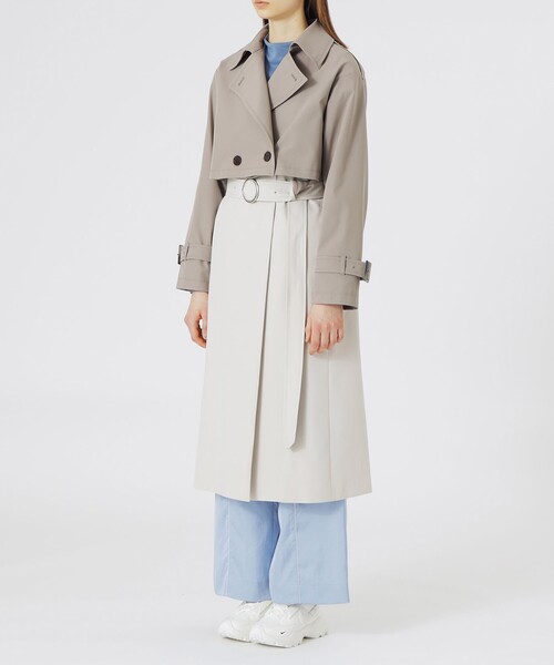 LOVELESS（ラブレス）の「【3WAY】セパレートマルチウェイトレンチコート（トレンチコート・レディース・ブラウン系その他・34/36）」の13枚目の写真