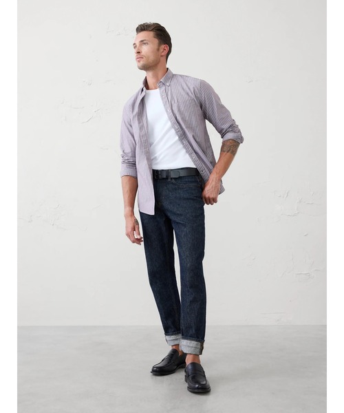 BANANA REPUBLIC FACTORY STORE(バナナリパブリック ファクトリーストア)の「BANANA REPUBLIC FACTORY STORE オックスフォードシャツ(シャツ/ブラウス・メンズ・ライトブルー/ホワイト/ブルー系その他/イエロー/カーキ/ベージュ/グレー/マルチ/ベージュ系その他/バーガンディー/ホワイト系その他/イエロー系その他・S/M/L/XL)」の17枚目の写真