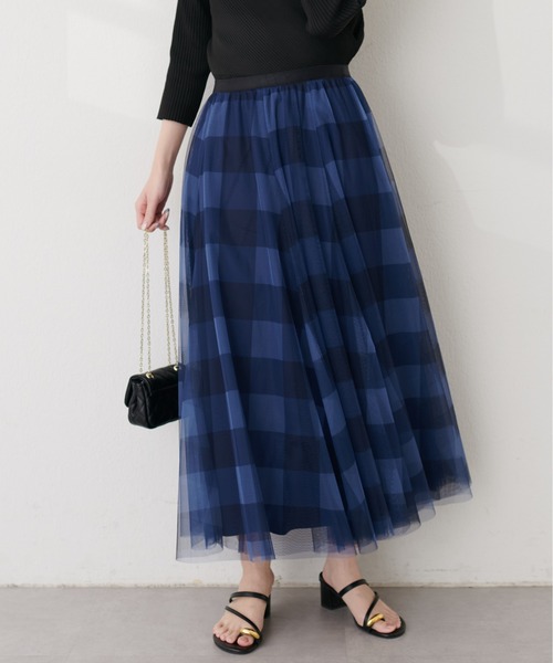 natural couture（ナチュラルクチュール）の「アソートチュールスカート（スカート・レディース・ライトグレー/その他1/その他2/その他3・FREE）」の9枚目の写真