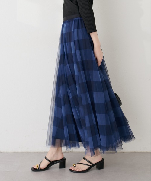 natural couture（ナチュラルクチュール）の「アソートチュールスカート（スカート・レディース・ライトグレー/その他1/その他2/その他3・FREE）」の10枚目の写真