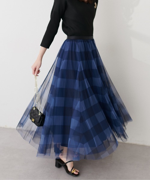 natural couture（ナチュラルクチュール）の「アソートチュールスカート（スカート・レディース・ライトグレー/その他1/その他2/その他3・FREE）」の11枚目の写真