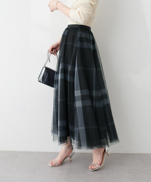 natural couture（ナチュラルクチュール）の「アソートチュールスカート（スカート・レディース・ライトグレー/その他1/その他2/その他3・FREE）」の19枚目の写真