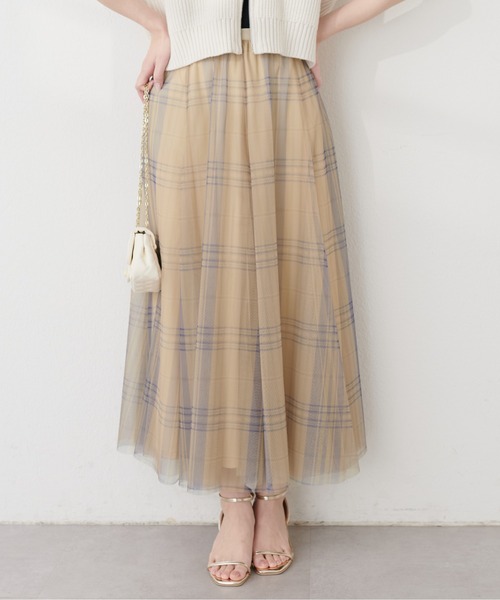 natural couture（ナチュラルクチュール）の「アソートチュールスカート（スカート・レディース・ライトグレー/その他1/その他2/その他3・FREE）」の15枚目の写真
