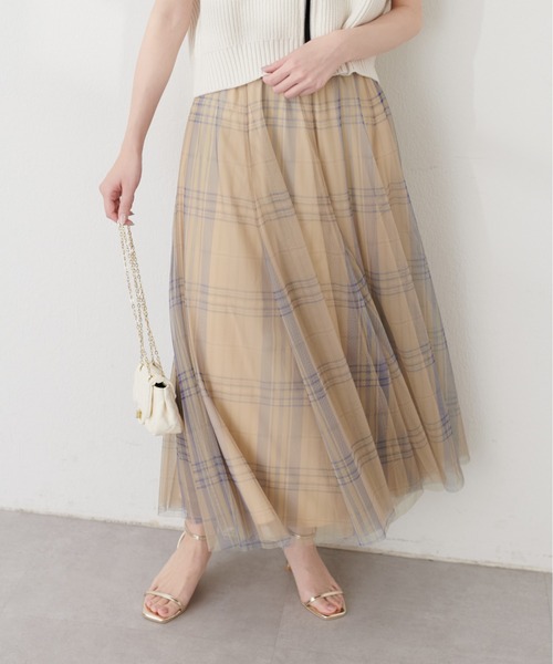 natural couture（ナチュラルクチュール）の「アソートチュールスカート（スカート・レディース・ライトグレー/その他1/その他2/その他3・FREE）」の14枚目の写真