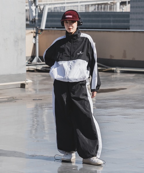 kutir（クティール）の「【3サイズ展開】配色ナイロンパンツ（その他パンツ・レディース・グレー/ブラック/ネイビー・MEDIUM/SMALL/LARGE）」の8枚目の写真