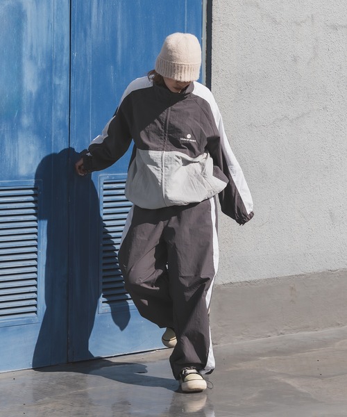 kutir（クティール）の「【3サイズ展開】配色ナイロンパンツ（その他パンツ・レディース・グレー/ブラック/ネイビー・MEDIUM/SMALL/LARGE）」の18枚目の写真