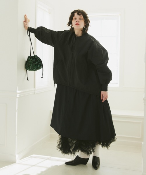 manana suerte（マニャーナスエルテ）の「スパンコール巾着バッグ（ショルダーバッグ・レディース・グリーン/シルバー/ブラック・FREE）」の8枚目の写真