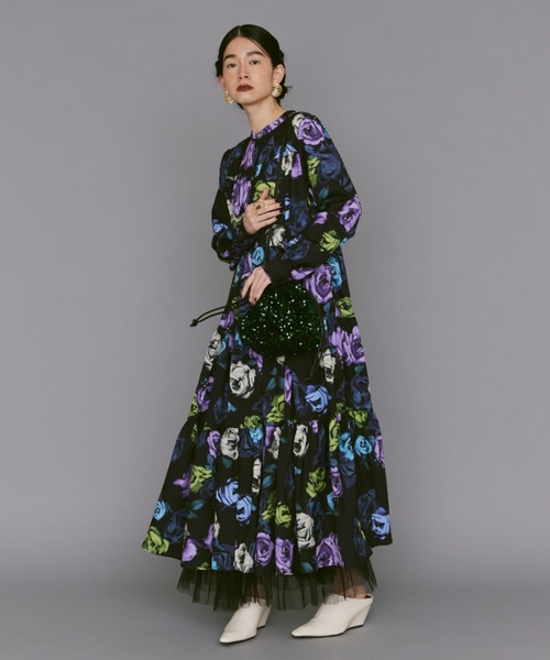 manana suerte（マニャーナスエルテ）の「スパンコール巾着バッグ（ショルダーバッグ・レディース・グリーン/シルバー/ブラック・FREE）」の14枚目の写真