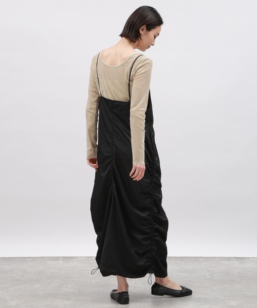 LAKOLE（ラコレ）の「カーゴキャミワンピース / 108226（ワンピース・レディース・カーキ/ブラック/チャコールグレー・MEDIUM/SMALL）」の12枚目の写真