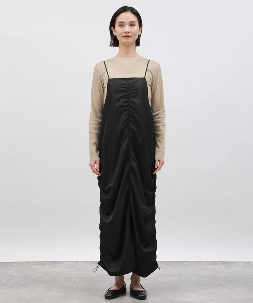 LAKOLE（ラコレ）の「カーゴキャミワンピース / 108226（ワンピース・レディース・カーキ/ブラック/チャコールグレー・MEDIUM/SMALL）」の18枚目の写真