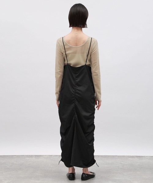 LAKOLE（ラコレ）の「カーゴキャミワンピース / 108226（ワンピース・レディース・カーキ/ブラック/チャコールグレー・MEDIUM/SMALL）」の20枚目の写真