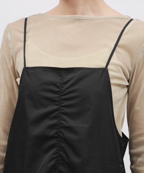 LAKOLE（ラコレ）の「カーゴキャミワンピース / 108226（ワンピース・レディース・カーキ/ブラック/チャコールグレー・MEDIUM/SMALL）」の21枚目の写真