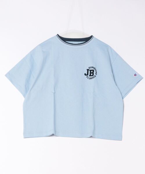 Champion(チャンピオン)の「【Champion】CW-Z320 SHORT SLEEVE T-SHIRT/Tシャツ/レディース/チャンピオン(Tシャツ/カットソー・レディース・ブルー/オレンジ/ホワイト/グリーン・M/L)」の3枚目の写真